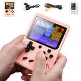 Built-in 500 Classic Games Gameboy Handheld Retro Video Game Console Kids Toy Pink