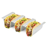 Stainless Steel Taco Holder Stand for 3 Tacos – Oven Grill & Dishwasher Safe