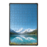 50x70cm Puzzle Wall Mount Desktop Display Frame for Puzzles Photos Artwork DIY Projects Black