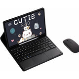 Keyboard Case with Mouse for iPad 11 A16 2025 and iPad 10th Gen 10.9 Bluetooth Keyboard with Touchpad Multi-Angle Stand Black