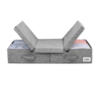 Underbed Storage Containers Bin with Lids Storage Organizer Box with Handle for Clothes Blankets Style 2