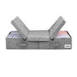 Underbed Storage Containers Bin with Lids Storage Organizer Box with Handle for Clothes Blankets Style 2