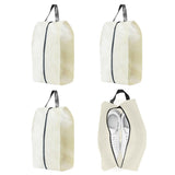 4Pcs Shoe Travel Bags Waterproof Portable Travel Shoe Bag for Packing Cream
