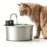 3.2L Automatic Wireless Pet Water Fountain Motion Sensor Water Dispenser with 3 Modes for Cat Small Dogs Style 2