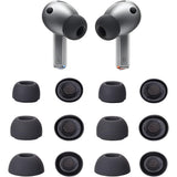 6 Pairs of Replacement Ear Tips Compatible with Samsung Galaxy Buds3 Pro Silicone Earbud Tips with Dust Mesh Grey