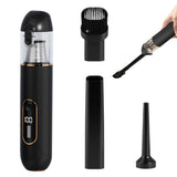 2-Mode Adjustable Cordless Handhtaeld Vacuum Cleaner Set Portable Digital Display Dust Cleaner for Car Home