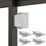 4PCS Child Safety Sliding Door Lock for Glass Doors Windows and Cabinets