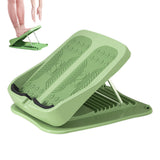 Adjustable Slant Board Calf Stretcher for Home Stretching Exercise Green