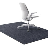 Office Chair Mat for Hardwood Tile Floors Floor Protector for Home Office Gray