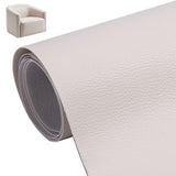 50x500cm Leather Repair Patch Tape Kit Self Adhesive Leather Repair for Furniture Sofa Cream White