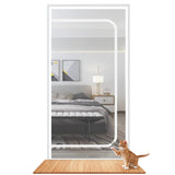 Zippered Mesh Pet Barrier for Cats Small Dogs up to 150x220cm Style 2