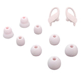 4 Pairs of Replacement Silicone Ear Tips Compatible with Beats Flex/Beats X/Powerbeats Pro Pink