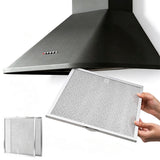 2PCS 5 Layer Aluminum Range Hood Filter Compatible with Broan S99010316 WA65
