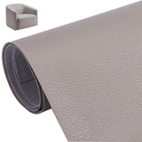 50x500cm Leather Repair Patch Tape Kit Self Adhesive Leather Repair for Furniture Sofa Gray