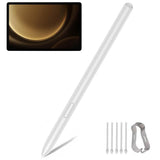 Replacement Stylus Pen with 5 Replacement 0.7mm Tips Compatible with Samsung Galaxy Tab S9 S8 S7 Series White
