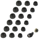 18PCS Replacement Ear Tips Compatible with Jabra Elite 75t 65t Active Sport Evolve Silicone Earbuds Tips Gray
