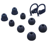 4 Pairs of Replacement Silicone Ear Tips Compatible with Beats Flex/Beats X/Powerbeats Pro Blue