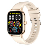 Bluetooth Smart Watch for Women Fitness Tracker Sports Watch for Android iPhone Beige