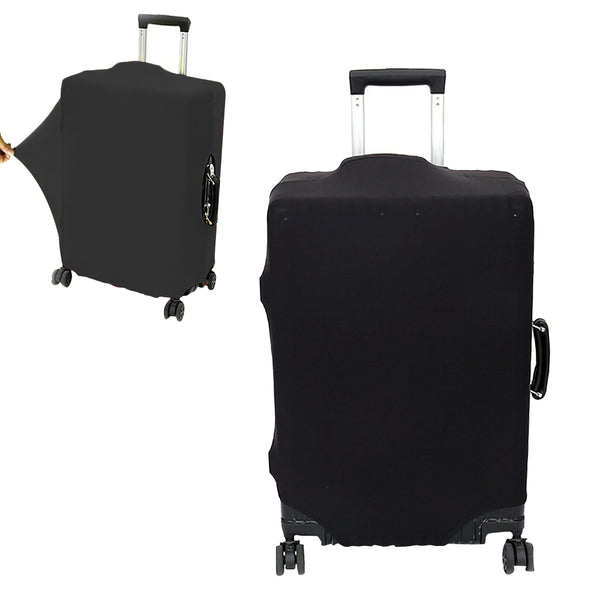 Elastic Luggage Suitcase Cover Travel Case Protector Anti Scratches Slipcover Black