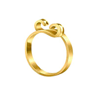 Adjustable Opening Ring Knitting Needlework Loop Ring Open Yarn Guide Ring Style 1