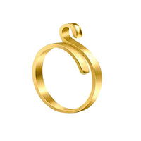 Adjustable Opening Ring Knitting Needlework Loop Ring Open Yarn Guide Ring Style 1