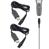 2 PCS 15V USB Charging Cables Compatible with Philips Shavers