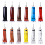 12-Color Leather Repair Kit Dye Restore Pastes for Leather Furniture Auto Seats Shoes