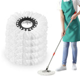 5 Pieces Spin Mop Replacement Heads 16 cm for Home Floor Cleaning