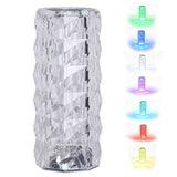 7 Color Rechargeable Table Lamp Touch for Bedroom Living Room Party