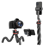 Versatile Flexible Tripod for Multi-Angle Shots for Phone DSLR Camera