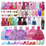 35-Piece Doll Clothes and Accessories Set for 11.5-Inch Fashion Dolls