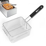 Deep Fryer Basket Stainless Steel with Removable Handle Hanging Design Style 1