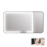 Car Sun Visor Vanity Mirror with Lights 5X Close-Up View Makeup Mirror