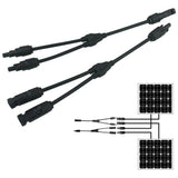 Solar Connectors Y Branch Parallel Adapter Cable