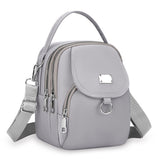 Small Crossbody Bag for Women – Mini Phone Purse with Shoulder Strap Gray
