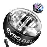 6 Colors LED Wrist Strength Training Ball Black