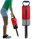 Portable Golf Ball Retriever Shag Bag – Holds Up to 70 Balls Red
