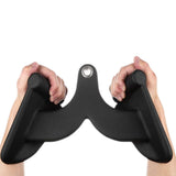 Cable Pulley Attachment Series Gym LAT Pull-Down Bar V-Grip Handle Accessory Small