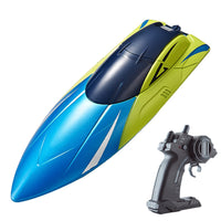2.4GHz RC Speed Boat Toy – Remote Control Racing Yacht for Pools & Lakes Blue