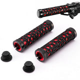 Lock-On Anti-Slip Bicycle Handlebar Grips – MTB Mountain Bike Rubber Handlebar Accessories
