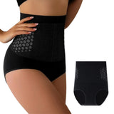 High Waist Shapewear Shorts for Women Seamless Tummy Control Underwear Black