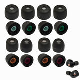 16 Pcs Memory Foam Eartips Compatible with Sony WF 1000XM6 XM5 XM4 Earbuds Black