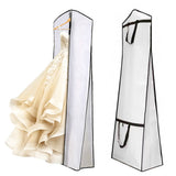 Extra Large Wedding Dress Bridal Gown Garment Breathable Cover Storage Bag White