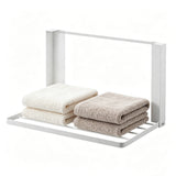 Shelves for Washing Machine and Dryer Mounted Storage Rack for Small Homes Bathroom White