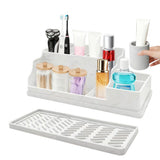 Bathroom Silicone Toothbrush Holder Stand White