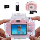 Underwater Camera for Kids – Waterproof Pool Toy Camera Ages 8-12 Pink