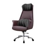 2Pcs Set Lumbar Neck Support Pillow Memory Foam Cushion for Car Office Chair Seat Dark Gray