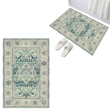 Vintage Boho Floor Mat Washable Non Slip Rugs for Living Room Bedroom Entryways Style 1