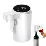 Smart Touch Screen Electric Wine & Spirit Dispenser – Automatic Pourer White