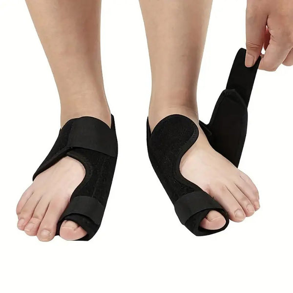 1 Pair Adjustable Bunion Corrector Toe Separator – Orthopedic Foot Support for Men & Women